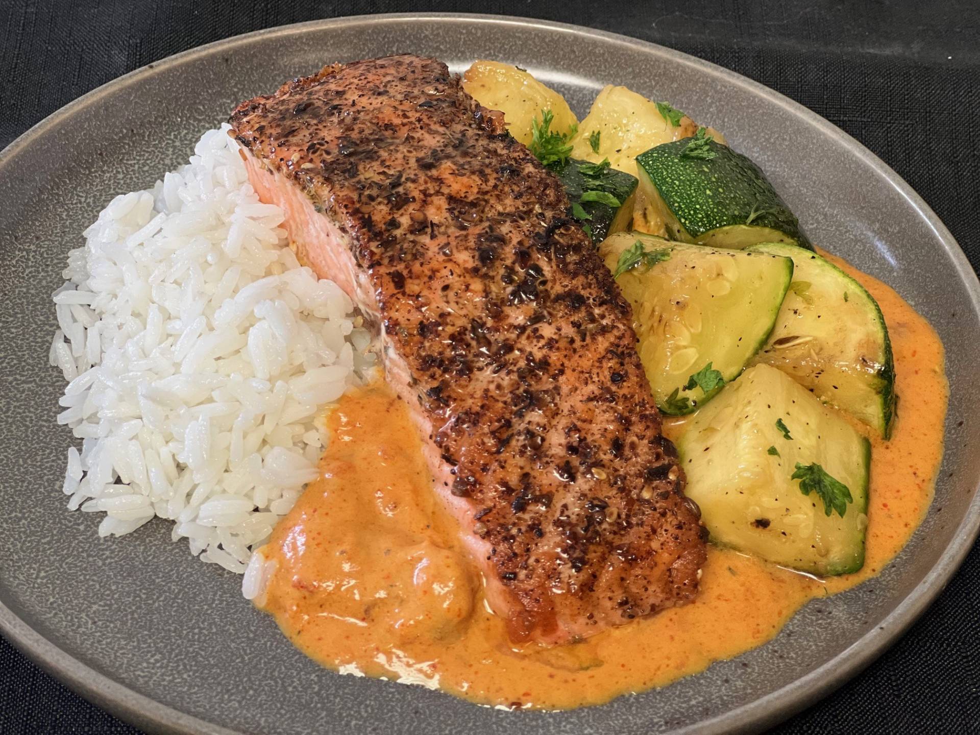 Coconut Curry Salmon